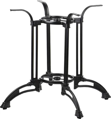 Obrázek produktu pro Litinová stolová podnož SH-5033-2, do kanceláře, hotelu, restaurace, průměr 86,5 cm, výška 72 cm, černá