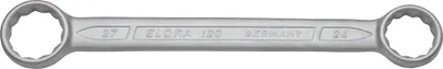 Produktbild von Elora Doppelringschlüssel, gerade DIN 837, ELORA-120-20x22 mm