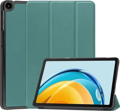 Produktbild von Schutz Hülle für Huawei Matepad SE 10.4 Smart Cover Case Tasche Etuis Bookcover, Farbe:Dunkelgrün