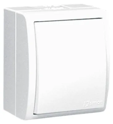Zdjęcie produktu dla Kontakt-Simon AQW1/11, Plastik, Biały, IP54, 250 V, 10 A, 60 mm