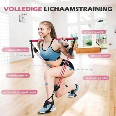Produktbild von Famanu Dijbeentrainer Ganzkörpertrainer für Frauen und Männer - Pilatesbar