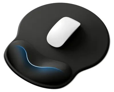 Produktbild von Ergonomisches Mauspad mit Gelkissen und rutschfester Unterlage