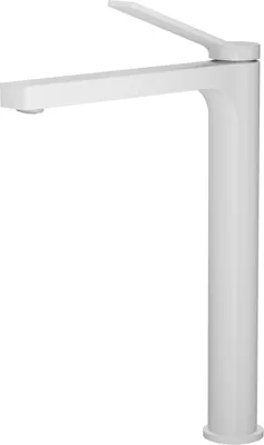 Produktbild von EMKE bateria łazienkowa biały mat 335x233x46mm, mosiądz, wkład ceramiczny, bateria łazienkowa, bateria umywalkowa, bateria umywalkowa