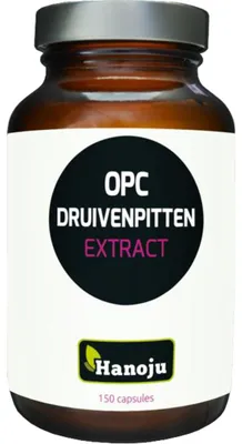 Productafbeelding van Hanoju OPC druivenpit extract (150 capsules)