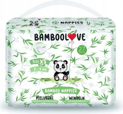 Obrázek produktu pro Bamboolove Bambusové pleny vel. XS (27 ks)