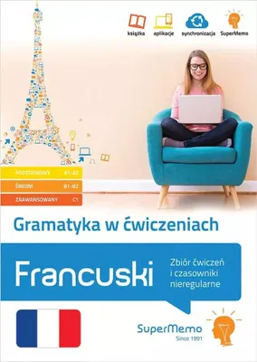 Immagine prodotto di Gramatyka w ćwiczeniach. Francuski. Zbiór ćwiczeń i czasowniki nieregularne.