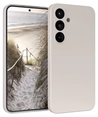 Produktbild von EAZY CASE - TPU Hülle für Samsung Galaxy S25, TPU Case stoßfeste Handyhülle, weiches Cover mit Kameraschutz, Silikonhülle in Grau