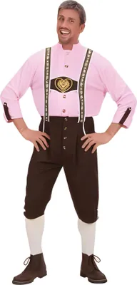 Obrázok produktu pre Bavorský kostým veľkosť M košeľa a lederhosen
