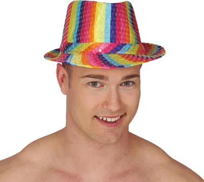 Immagine prodotto di Cappello da festa arcobaleno anni '20 carnevale paillettes accessorio piuma boa glamour carnevale fascinator, colore: multicolore