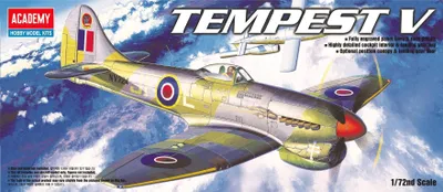 Obrázok produktu pre Stavebnica lietadla 12466 - TEMPEST V (1:72)