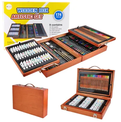 Produktbild von Leantoys Professioneller Kunstbaukasten 174eli