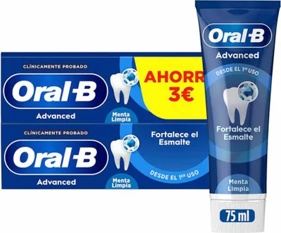 Image de Oral-B Strengthens Enamel Toothpaste 2 x 75ML