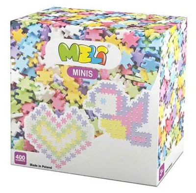 Image de Meli Minis Pastel Building Blocks, 400dlg.