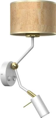 Produktbild von Wandleuchte mit Leselampe CORK MLP7516 Milagro