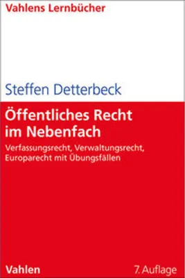 Produktbild von Öffentliches Recht im Nebenfach