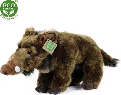 Zdjęcie produktu dla Rappa 395237 Miękka zabawka pluszowa dzik "Eberhard" - 37 cm