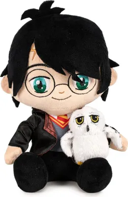 Image de Peluche Hedwige Harry Potter 29 cm - Figurine douce à collectionner