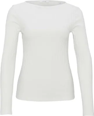 Produktbild von Opus Rundkragen Langarmshirt für Damen