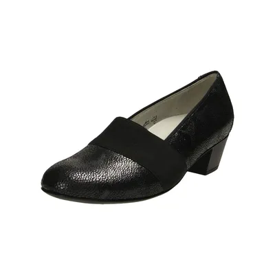 Produktbild von Waldläufer Pumps EUR 41,5 aus geprägtem Glattleder mit 3 cm Trichterabsatz