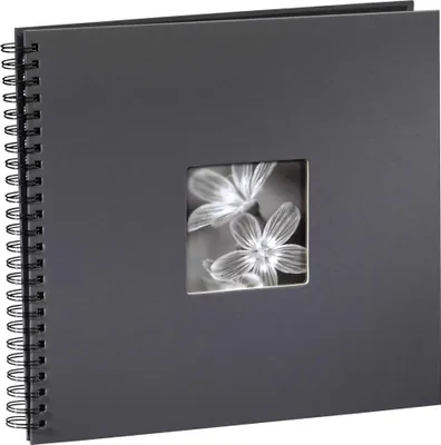 Produktbild von Hama "Fine Art" Spiral Album, grey, 34x32/50, 340 mm, 320 mm, Grau