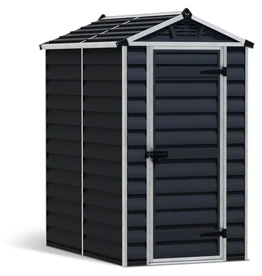 Produktbild von Palram - Canopia Kunststoff Gerätehaus Skylight 46 Dunkelgrau 175x121x204 cm