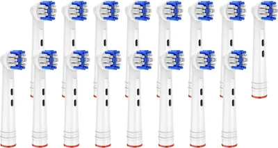 Obrázek produktu pro KOMA NK15 - Sada 16ks náhradních hlavic kompatibilních s kartáčky Braun Oral-B Precision Clean