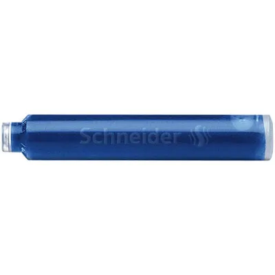Obrázok produktu pre Schneider Schreibgeräte Ink Cartridge, Modrá, 6 kusov