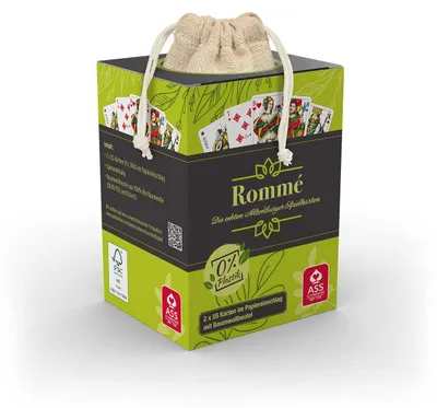 Produktbild von Rommé plastikfrei, französisches Bild