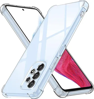 Produktbild von Conie Rugged Silikon Schutzhülle für Samsung Galaxy A53 5G Tasche Case Cover Bumper TPU Hülle in Transparent