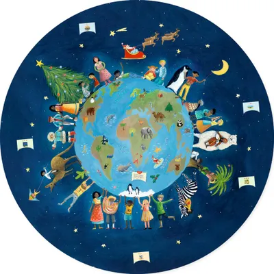 Immagine prodotto di Calendario dell'Avvento Zettel: Natale nei bambini di tutto il mondo