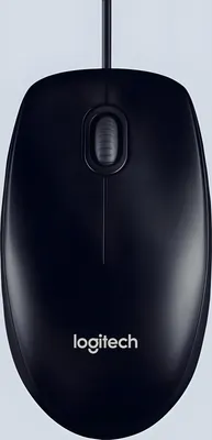 Zdjęcie produktu dla Logitech M 90 przewodowa mysz optyczna USB schwarz