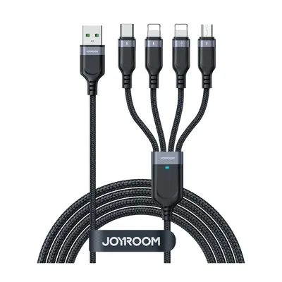 Produktbild von Joyroom 4in1 USB-Kabel 1.2m (USB-C, 2x Lightning)