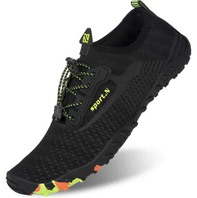 Productafbeelding van Strandschoenen, waterschoenen, dames, heren, zwemschoenen, aquaschoenen, sneldrogend, surfschuhen, maat 36 EU, zwart