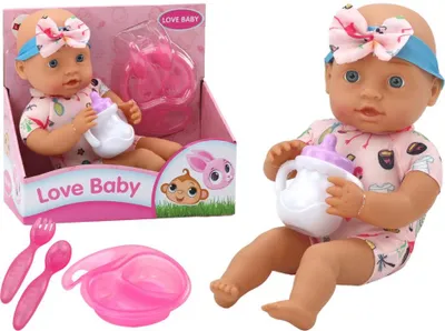 Immagine prodotto di Baby doll con vestiti da fenicottero