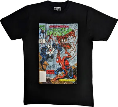 Image de Spider-Man - T-shirt homme/femme unie RO10242 (XL) (Noir)
