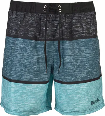 Produktbild von Bench Badeshorts Mac schwarz-blau-hellblau Größe L