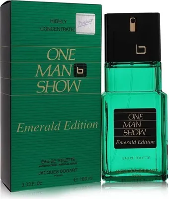Produktbild von Jacques Bogart One Man Show Emerald Edition Eau de Toilette für Herren 100 ml