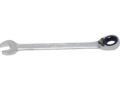 Zdjęcie produktu dla Klucz płasko-oczkowy 14 mm z grzechotką BGS1030914