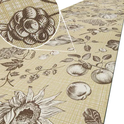 Produktbild von Küchenläufer Läufer GreenLine Flurläufer Teppichläufer Textil Farm Beige 52x300cm