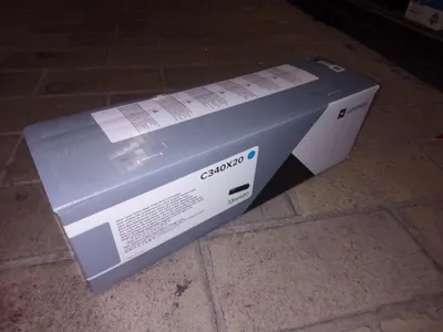 Obrázok produktu pre Lexmark C340X20, 4500 strany, Azúrová, 1 kusov