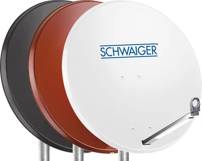 Obrázok produktu pre Schwaiger Sat-Schüssel 85cm Alu Hellgrau