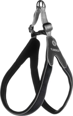 Image de Gamelle Flamingo Easy Hilka noire, taille : XXL
