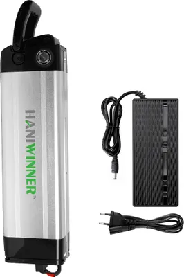 Produktbild von HANIWINNER Bicycle-Akku HA030-01 48V 12.5Ah Lithium-Ionen wiederaufladbare Fahrrad-Batterie mit Ladegerät