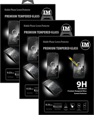 Productafbeelding van cofi1453 3X Pantserglas 9H Gehard Glas Beschermfolie voor Scherm, compatibel met Alcatel 3 (5053K)