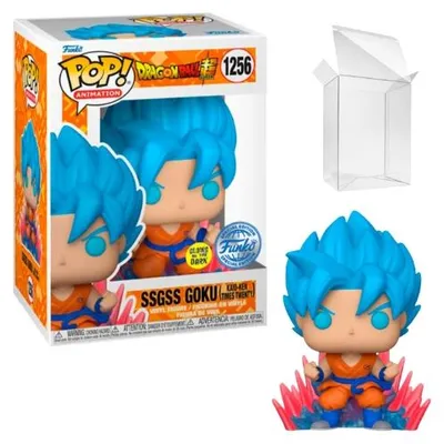 Immagine prodotto di Dragon Ball Super POP! Animazione in vinile SSGSS Goku (Kaio-Ken Times Twenty)(GW) 9 cm