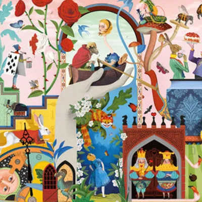 Immagine prodotto di Alices Wonderland Jigsaw Puzzle – Lingua: Inglese