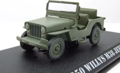 Produktbild von Greenlight Collectibles 86594 Willys M38 Jeep US Army 1950 olivgrün MASH 1:43