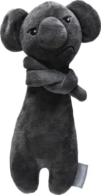 Produktbild von Beeztees Hundespielzeug Grumpy Koala aus Plüsch grau