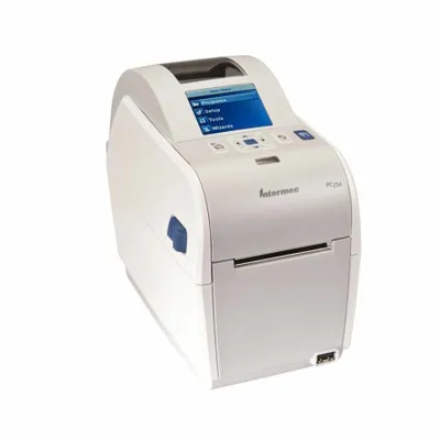 Produktbild von Intermec PC23d, Thermodirekt, 203 x 203 DPI, 203,2 mm/sek, Kabelgebunden, Weiß
