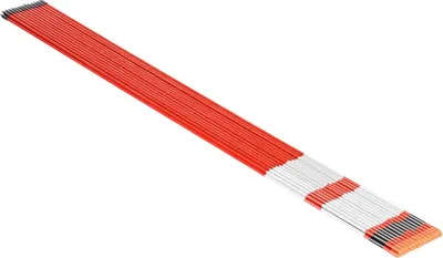 Obrázok produktu pre 50 ks reflexných značiek pre príjazdové cesty, priemer 5/16", 60 snehových kolíkov s reflektormi